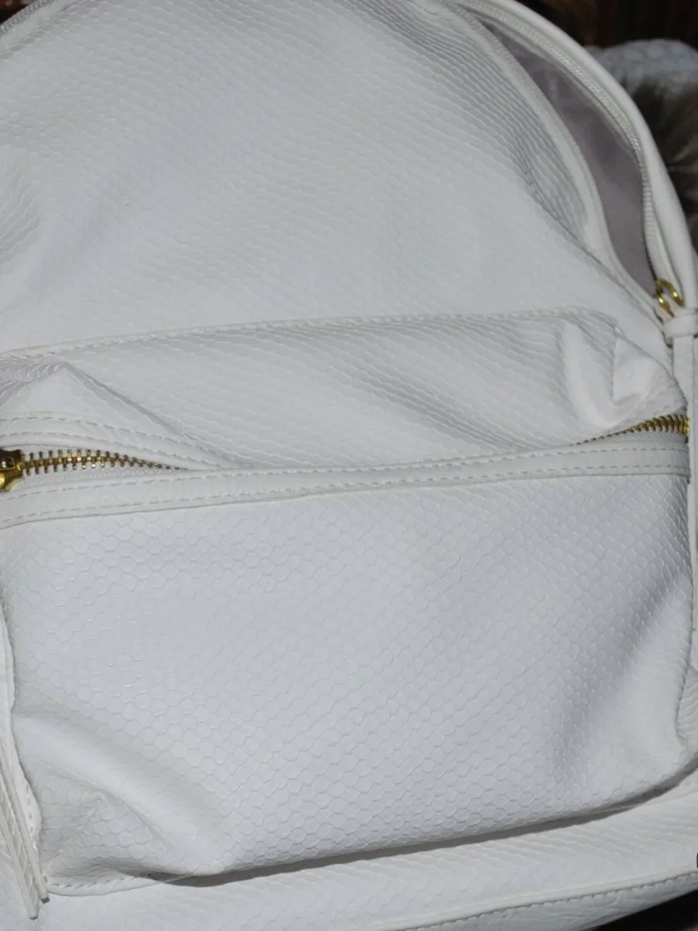 Mossimo White Backpack